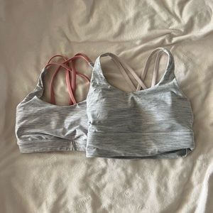 Lululemon energy bra set